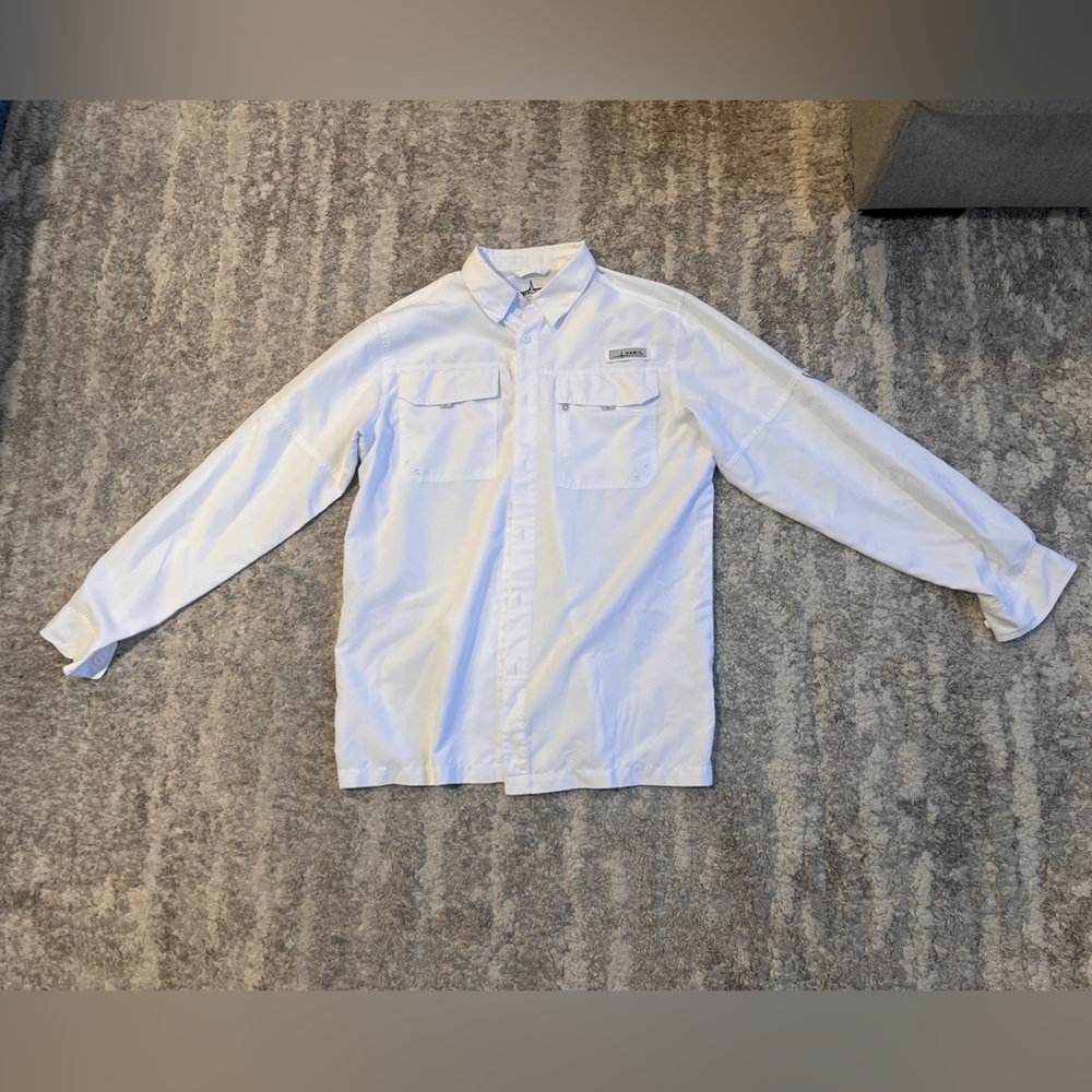 Habit White Long Sleeve Shirt